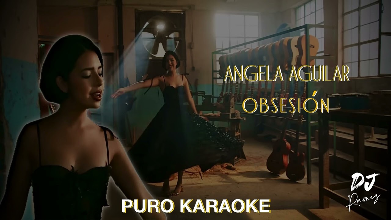 Obsesion-Angela Aguilar-Karaoke 🔥✨2o24✨