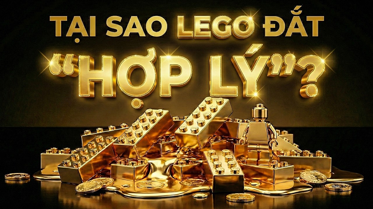 Tại sao LEGO không hề NGÁO GIÁ như nhiều người nghĩ?