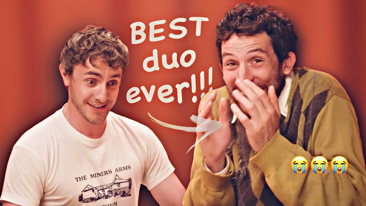 josh o’connor and paul mescal BEING HILARIOUS in my favourite interview EVER!!!!!!!