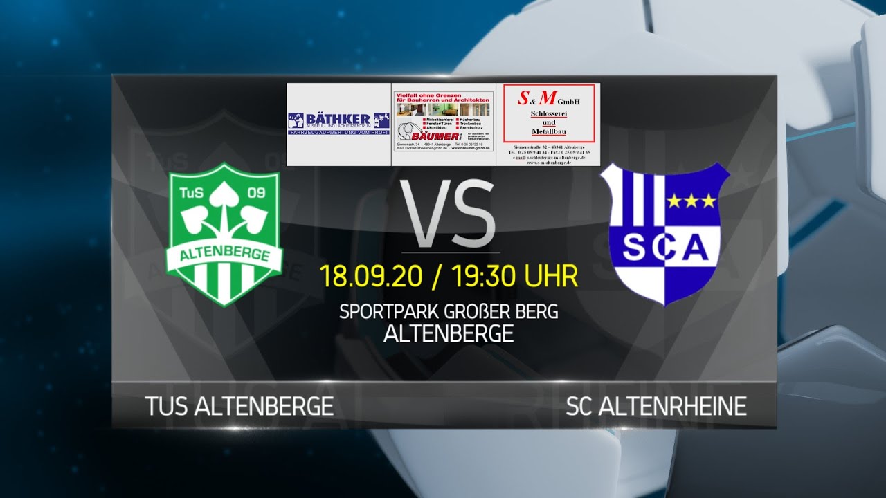 HEIMSPIEL 20/21 - Spiel der Woche #7 / Altenberge - Altenrheine