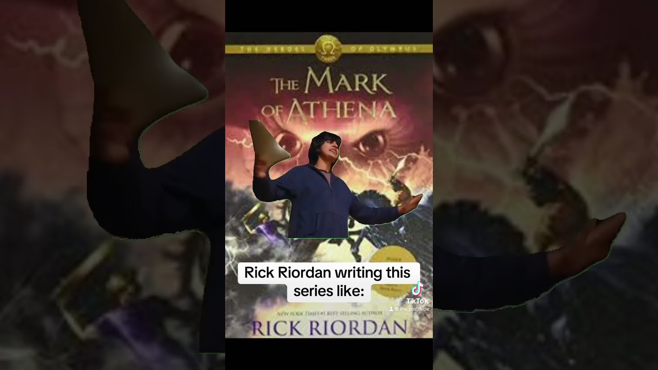 Rick Riordan writing Heroes of Olympus like: