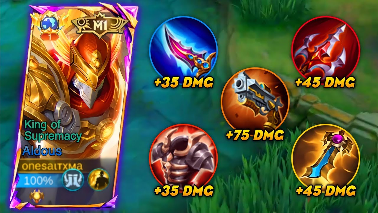 I FINALLY FOUND THE BEST 1SHOT HYBRID DAMAGE BUILD FOR ALDOUS!!🔥 (this new build is so broken💀)