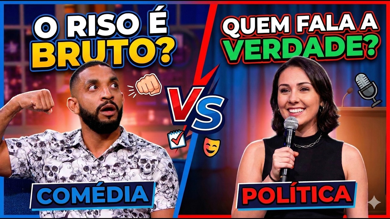 CASSIUS GRO EXPLICA COMO COMEDIANTES DE ESQUERDA E DE DIREITA AGEM NOS BASTIDORES!