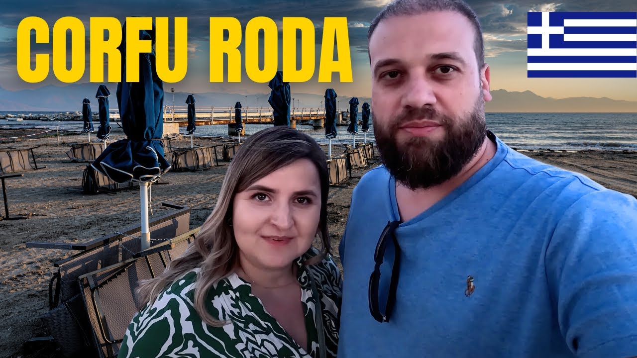 🇬🇷 TURUL STATIUNII RODA DE PE INSULA CORFU (Grecia)
