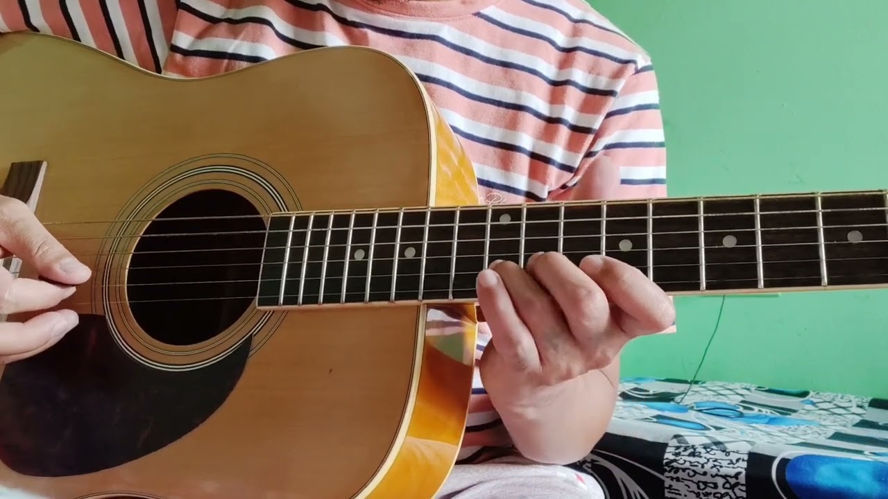 Samjhi Baschu Intro (guitar solo) Tutorial.