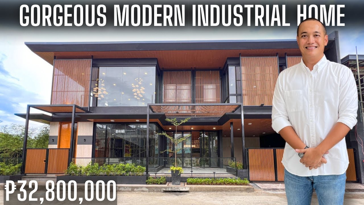 House Tour 357 | Gorgeous Modern Industrial House and Lot For Sale in Plaridel, Bulacan