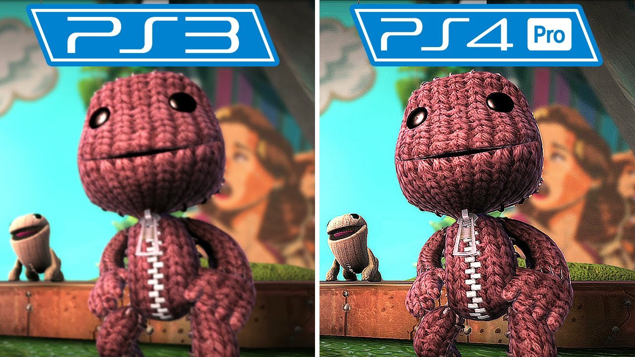 LittleBigPlanet 3 (2014) PS3 vs PS4 Pro (Which one is Better?)