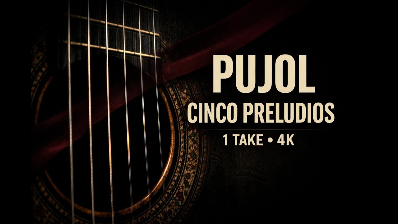 Máximo Diego Pujol — Cinco Preludios (1 TAKE • 4K) | Maurizio Oddone