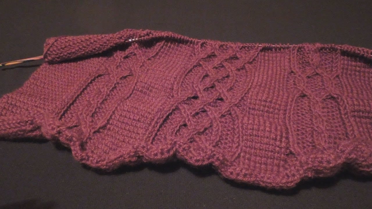Тунисское вязание. Косы и араны (Tunisian crochet. Braids and arans)