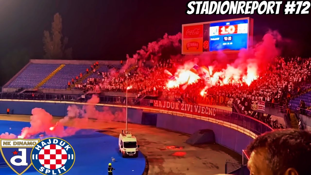 StadionReport #72 - GNK DINAMO ZAGREB vs HNK HAJDUK SPLIT 1:2 (21.07.2023)
