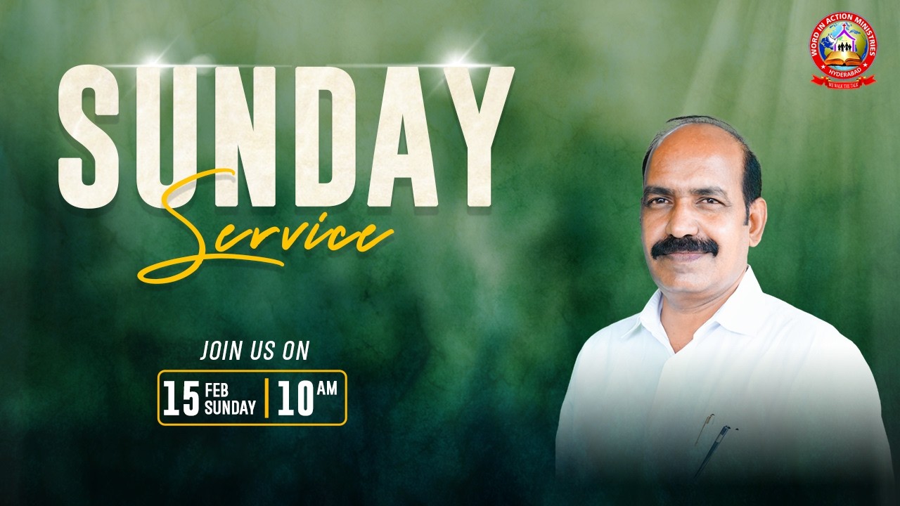 SUNDAY SERVICE- 1st || 15th Feb 2026