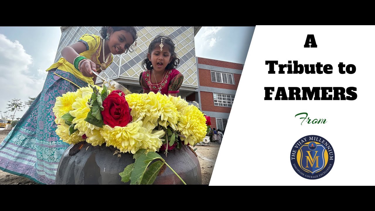 Pongal COVER SONG ft The Vijay Millennium CBSE School Dharmapuri Students