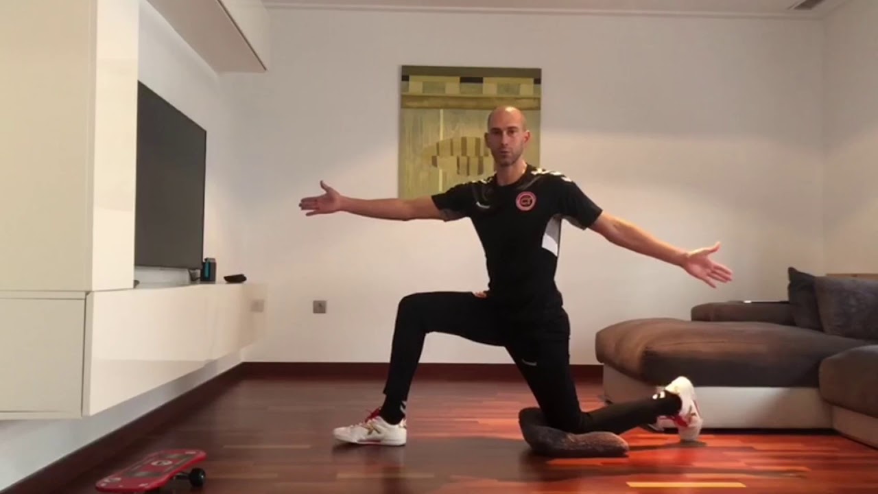 Entrenamiento Porteros en casa. Entrenamos la 