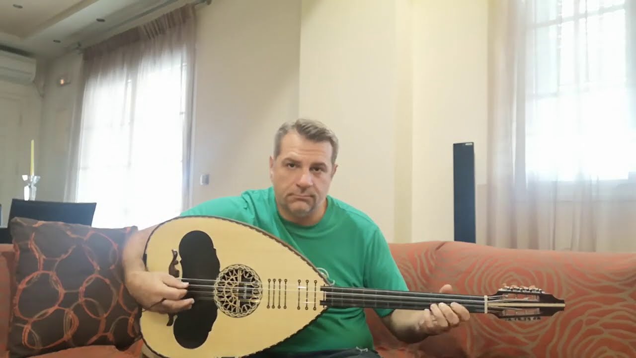 Μάθια που εύκολα γελούν - Κρατάς το νου μου αιχμάλωτο (Συρτά Σκορδαλου λαούτο)
