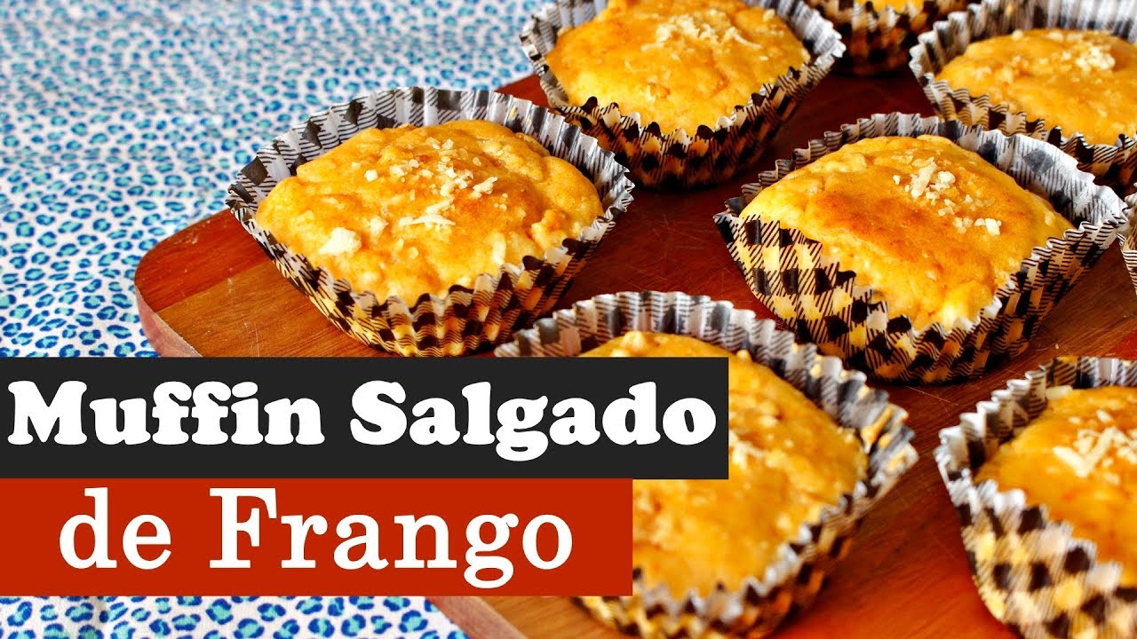 MUFFIN SALGADO DE FRANGO