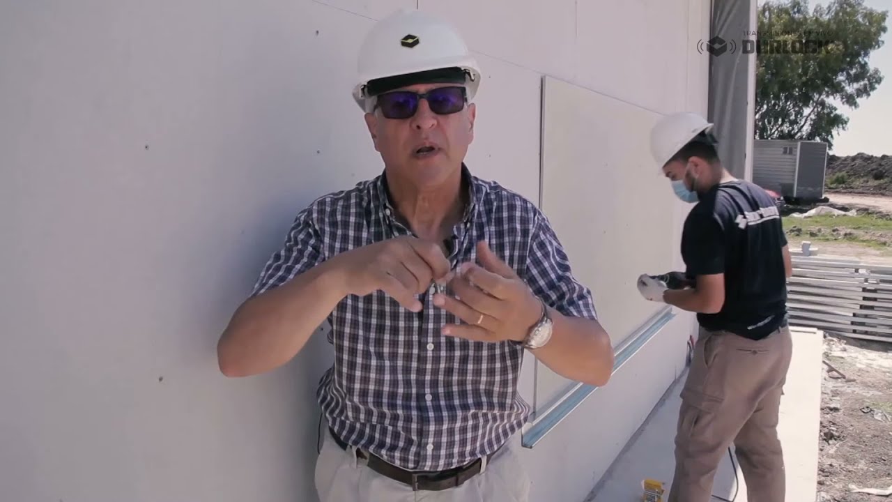 Steel Framing: Terminación de Placa Superboard Estructural DURLOCK® EN VIVO
