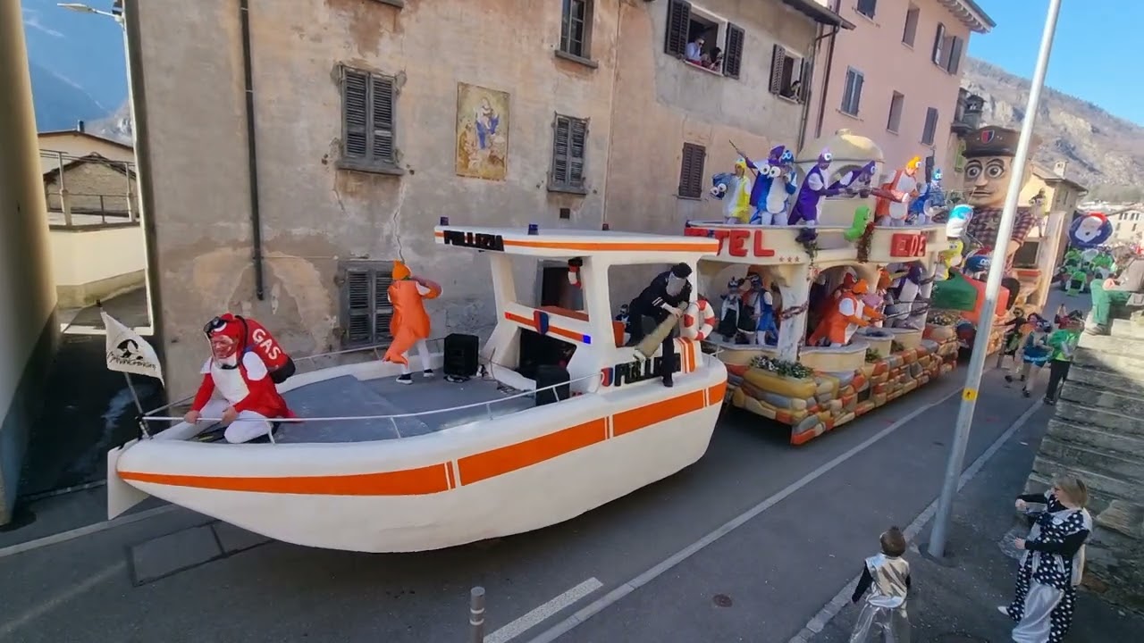 I Maninchiaghi Biasca  - Corteo Naregna Biasca 17.2.2024