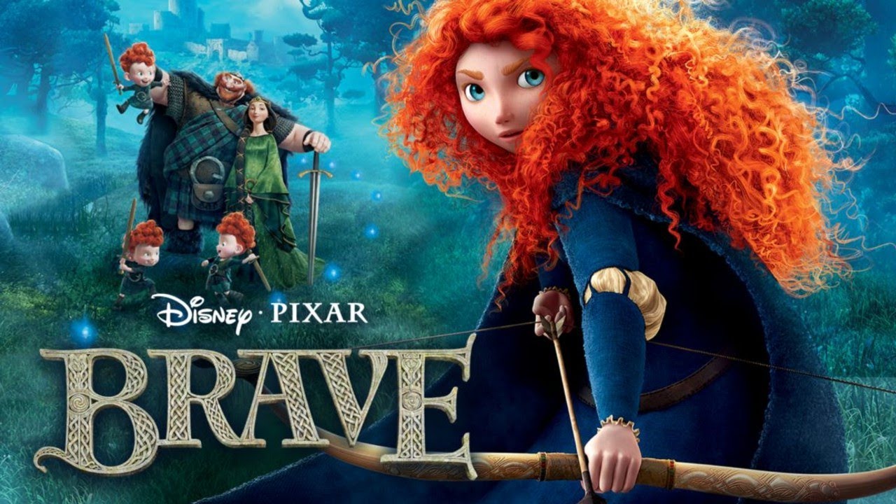 Brave 2012 Disney Pixar Animated Film | Princess Merida | Kelly Macdonald, Emma Thompson | Review