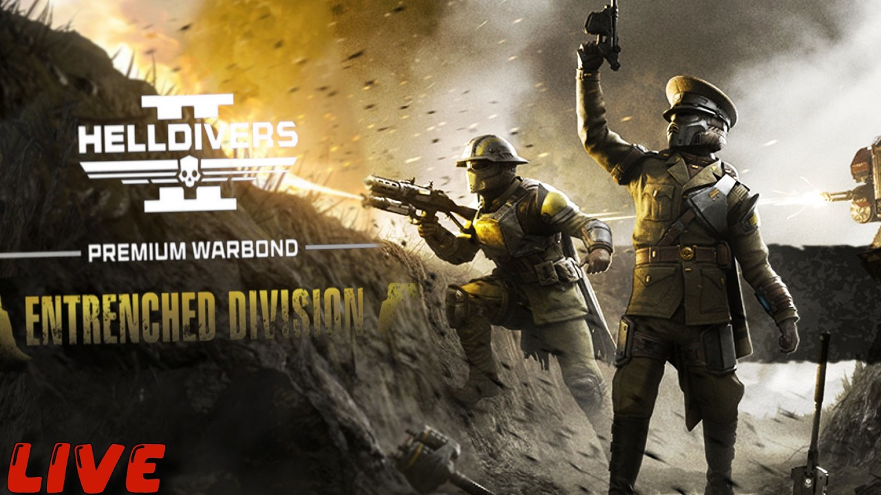 (Vertical Stream) Into The Trenches! - Helldivers 2 New Warbond!