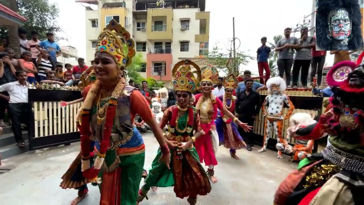 Navaratri / Devi dance / Shwetha Arehole and team / Pili dance/ Shreedevi vaibhavam