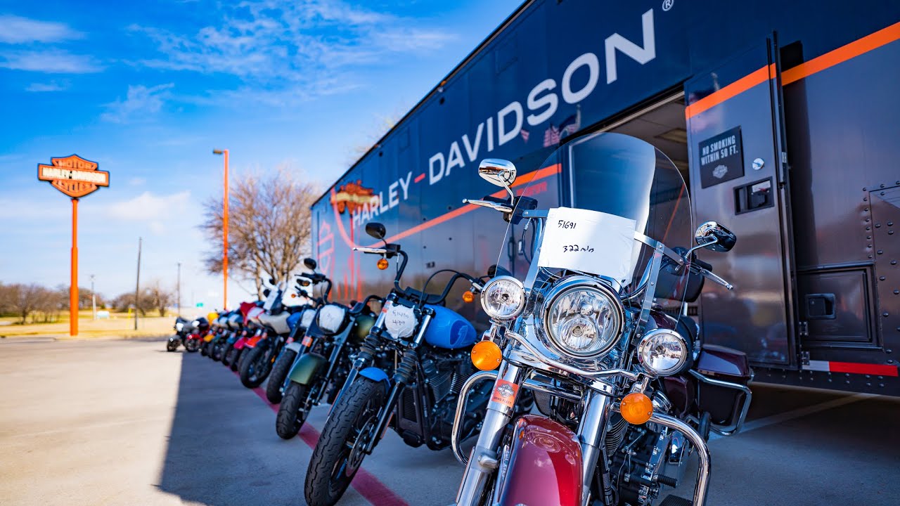 2022 Harley-Davidson Demo Truck is at American Eagle! 🇺🇸 🦅
