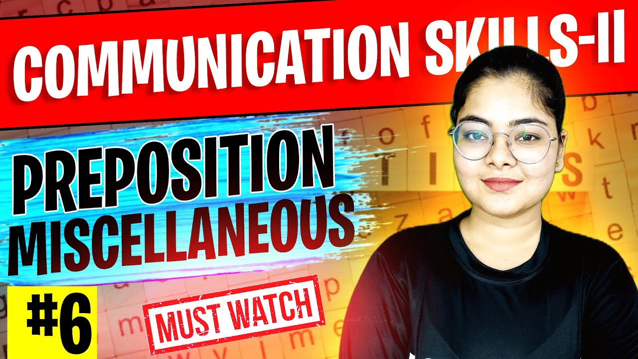 #6 Preposition | Communication skills - 2 | UBPTE 4th semester 2023 | UPBTE 4th SEM AS TECNHNIC