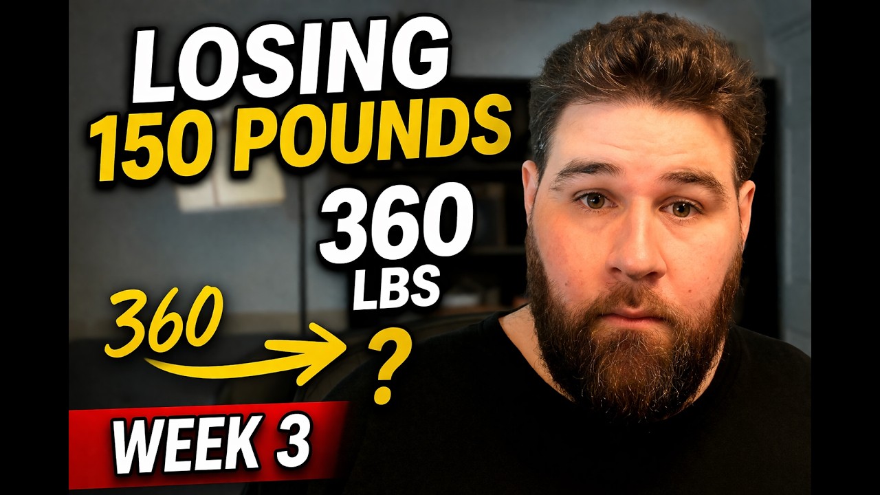 Week 3 Trying to Lose 150 Pounds