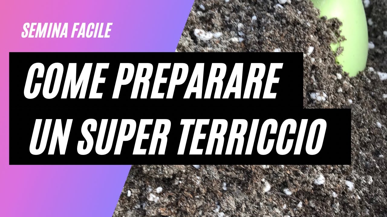 Il miglior terriccio per seminare