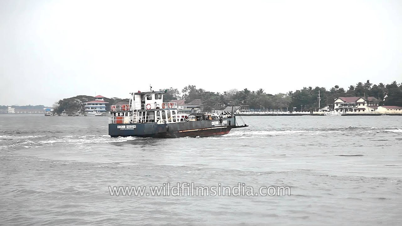 Cochin Ferry Service from Vypeen Island
