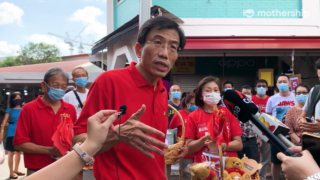 GE2020: SDP's Chee Soon Juan's doorstop interview at Bukit Batok (Jun. 28, 2020)