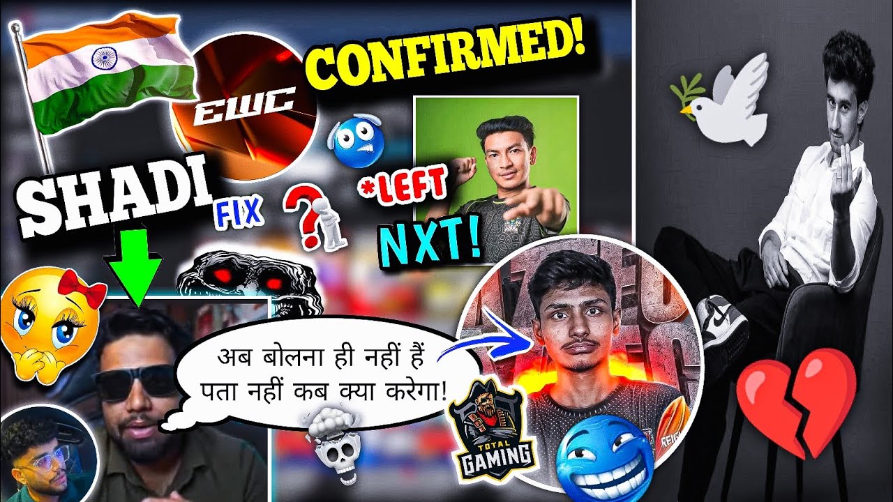 🚨 On AZTEC, JONTY Bhai Reply on EWC SLOTS CONFIRMED! 🔔🇮🇳🥰 | SHANKU Left NXT! | ORG not come in FF 👀