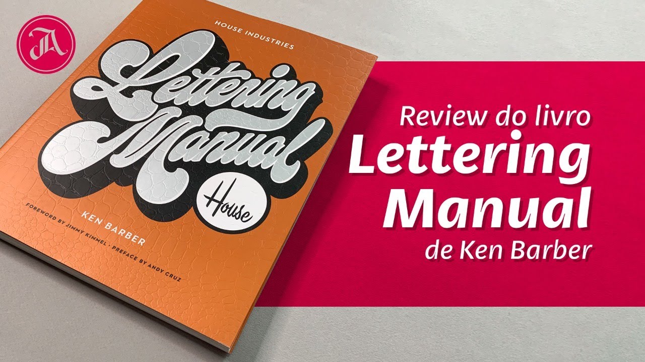 Review do livro Lettering Manual do Ken Barber