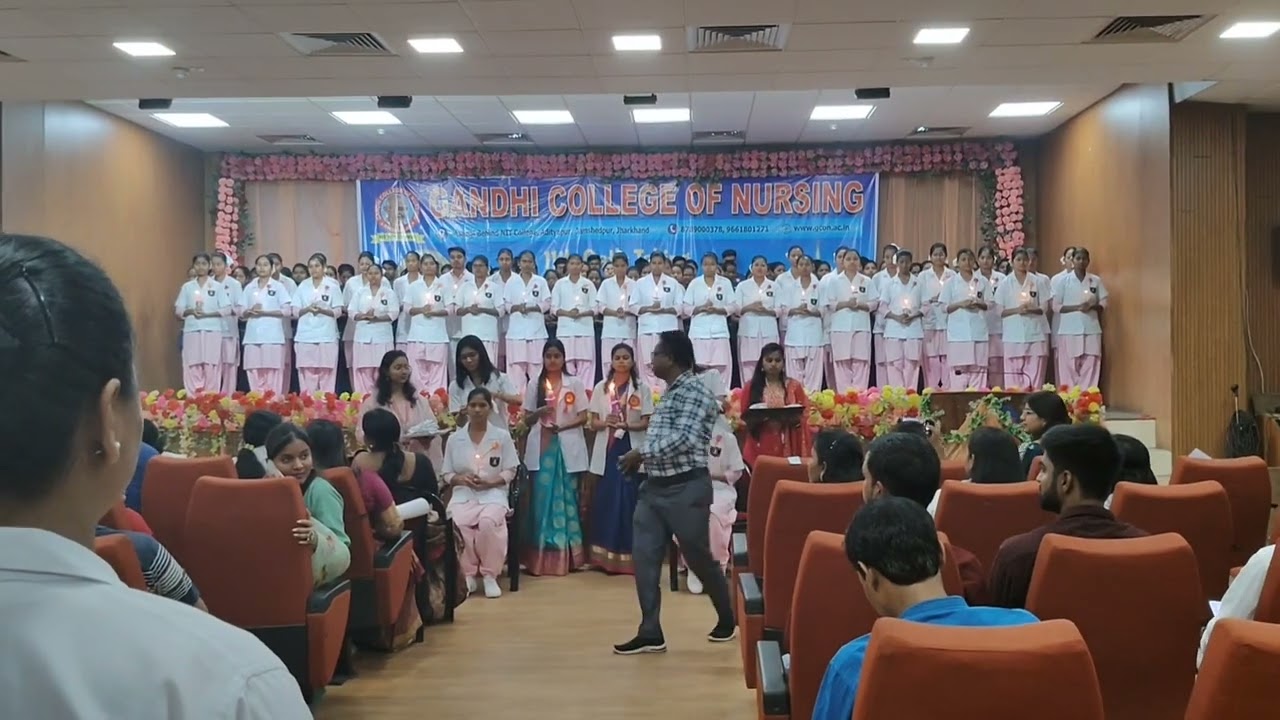 ✨Oath ceremony ..lamp lighting ..🌸 capping ceremony ✨🌼#new #bscnursing 2024 batch 🎉🏥.new batch ..