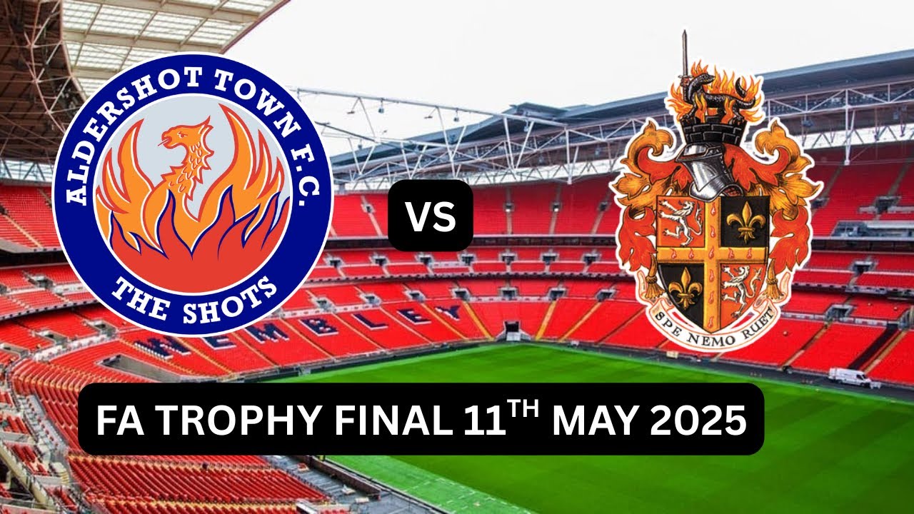 FA Trophy Final - Aldershot v Spennymoor