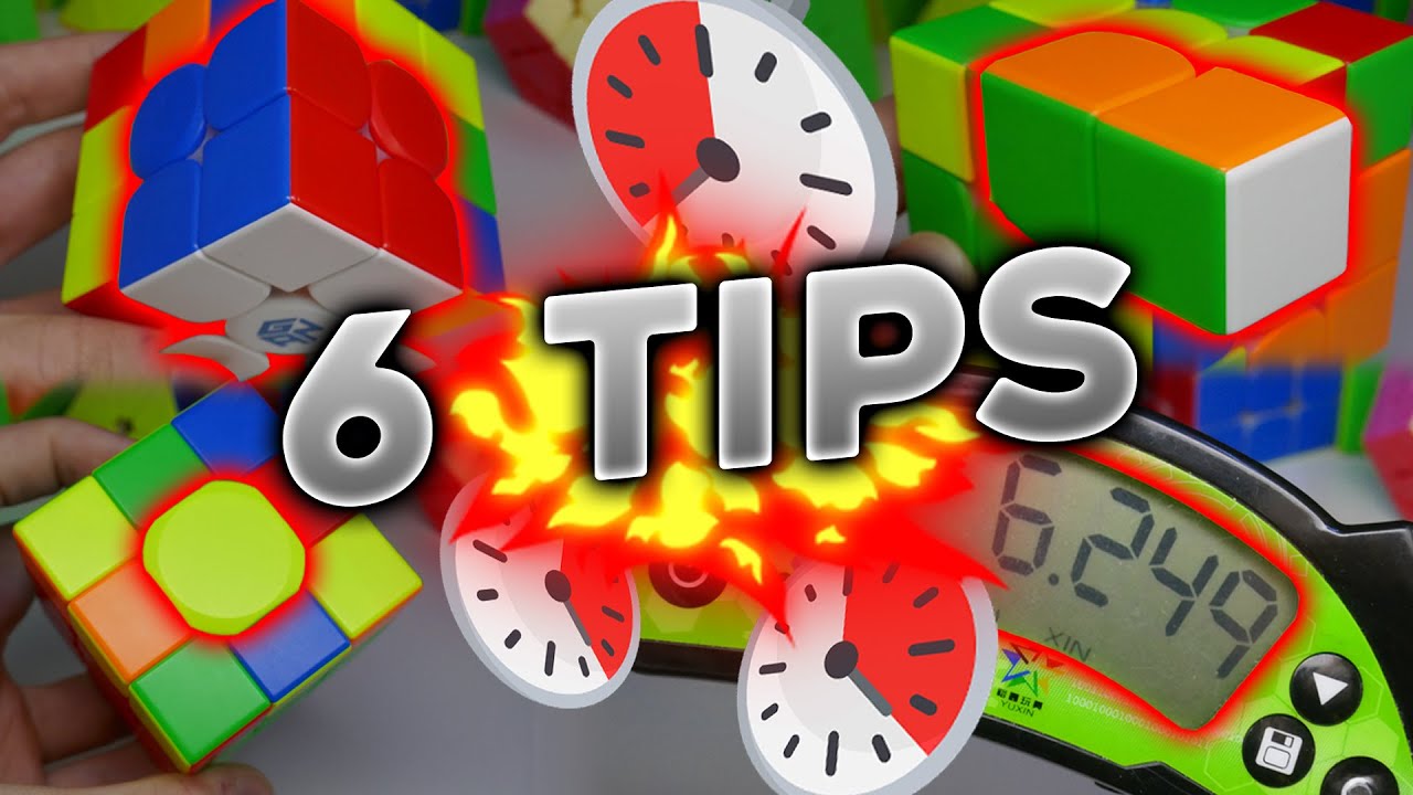 [TUTO FR] 6 Astuces Pour S'améliorer Au Rubik's Cube !
