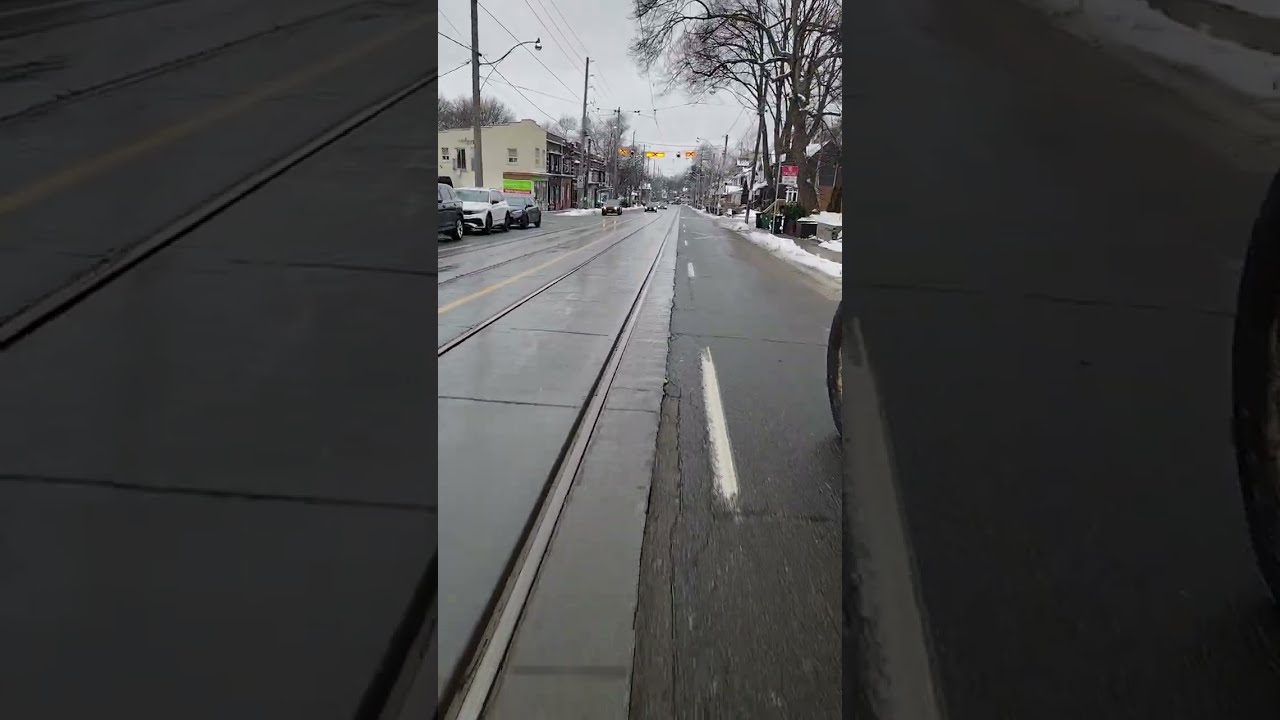 Icy Winter Bike Ride to Riverdale Park East | Toronto Cycling