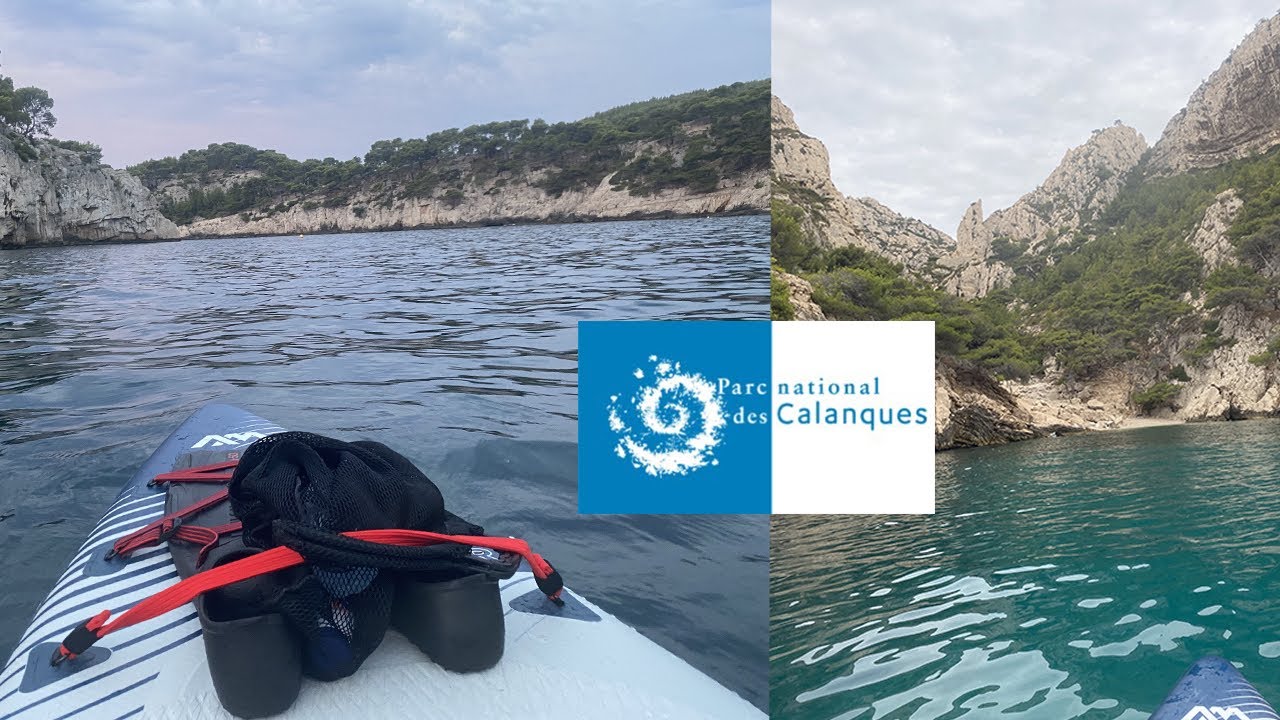 🌊LES CALANQUES EN PADDLE DE CASSIS -Port Miou ➡️ À MARSEILLE - Morgiou (17km A/R)😱