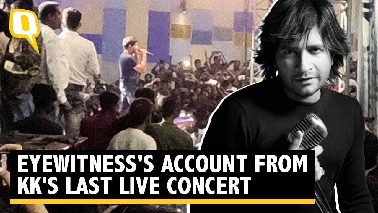 'I Attended KK's Last Concert; AC Was Not Working and He Was Sweating Profusely' | The Quint