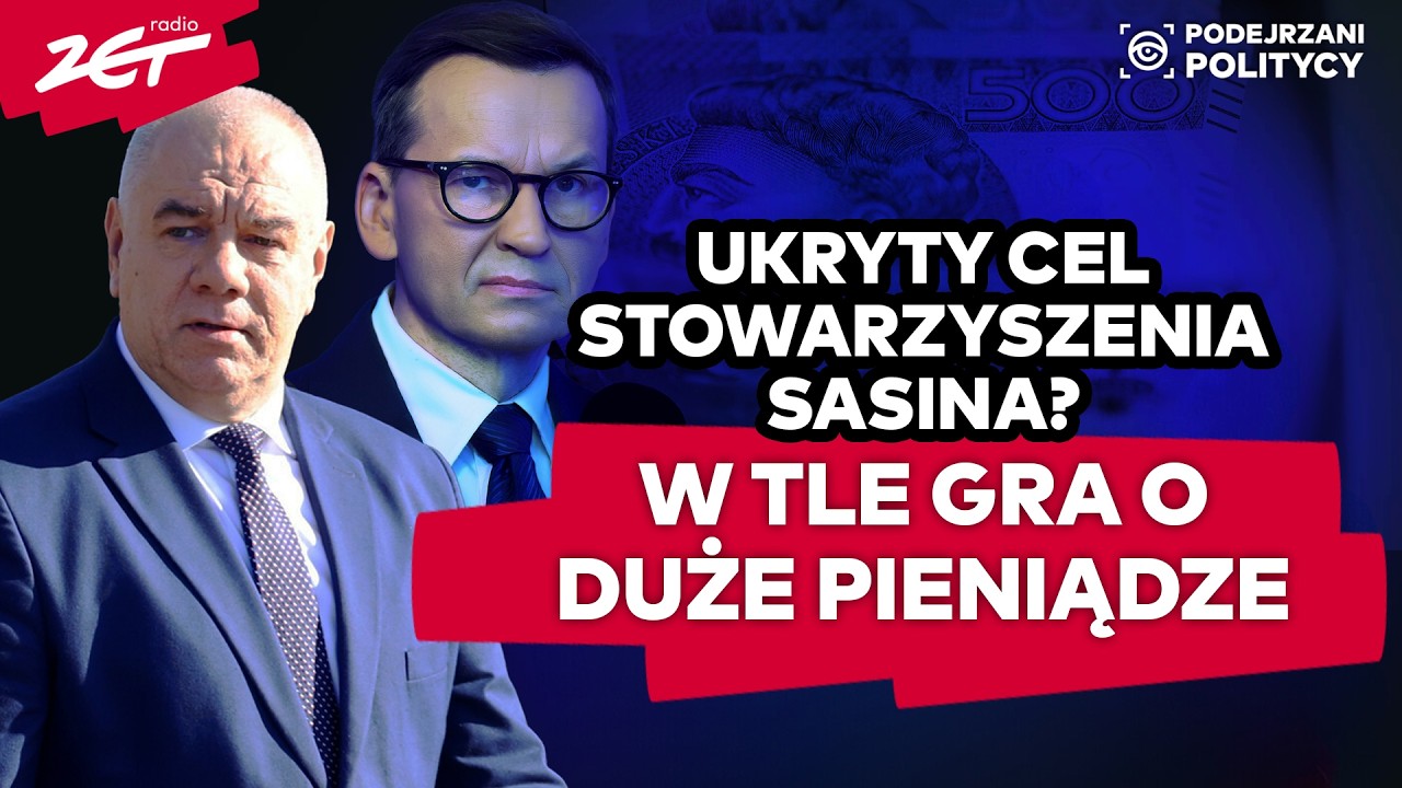 We uncovered why Sasin needs an association. Big money in the background. Does the prosecutors' c...