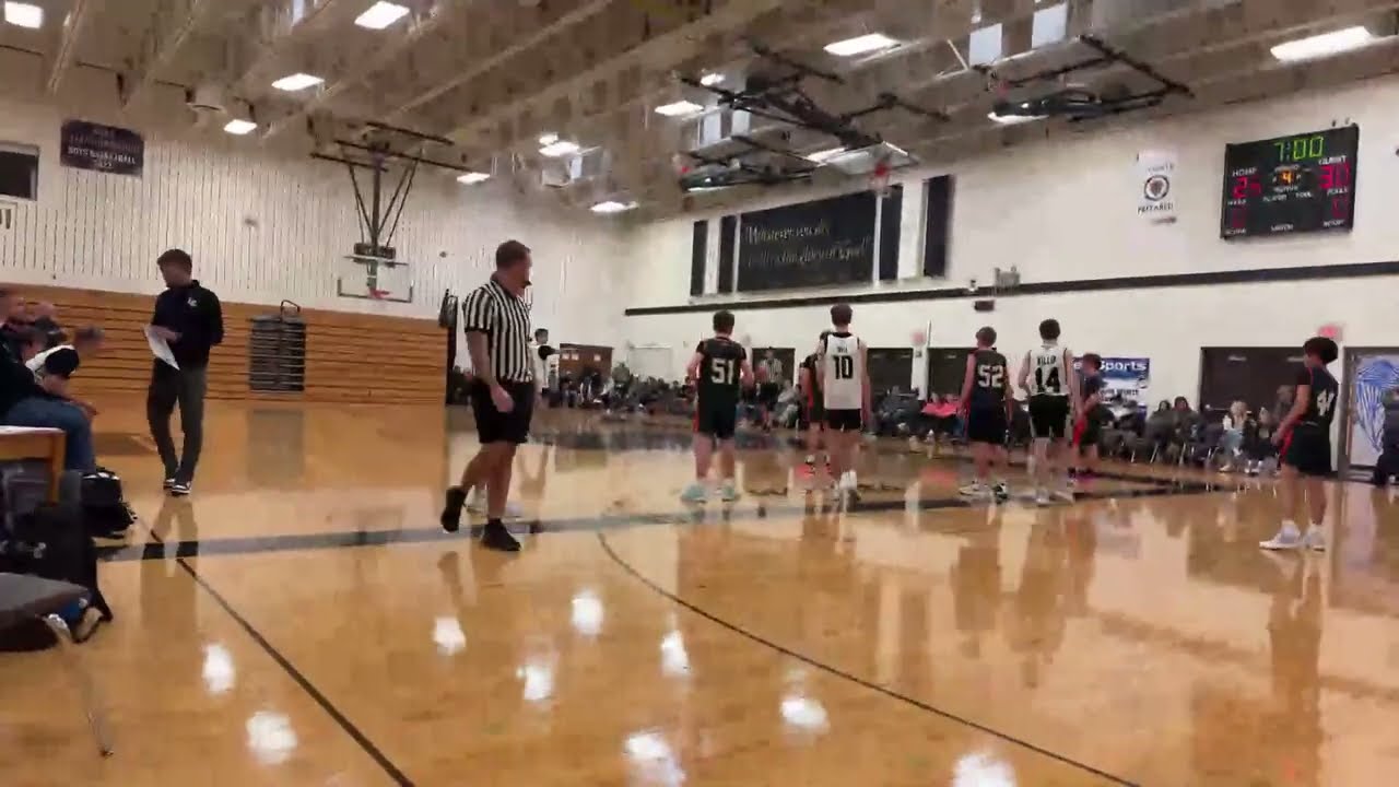 8th Jr. Knights vs West Salem SUDDEN DEATH game winner 
