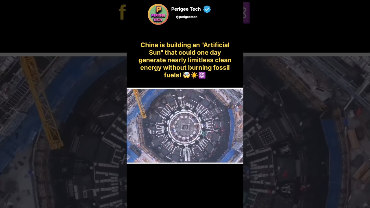 China's Artificial Sun Could Change the Future of Energy! ☀️⚛️