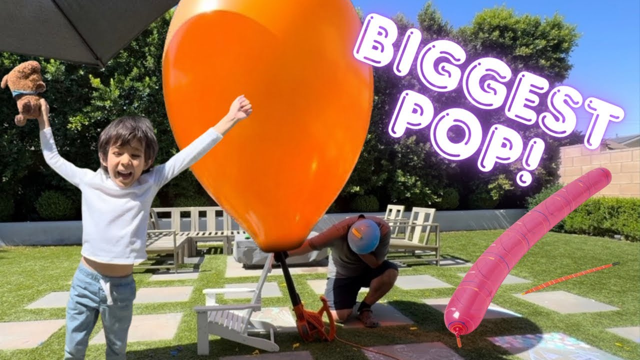 До какого РАЗМЕРА можно надуть шарики, прежде чем они ЛОПНУТ! 🎈💥