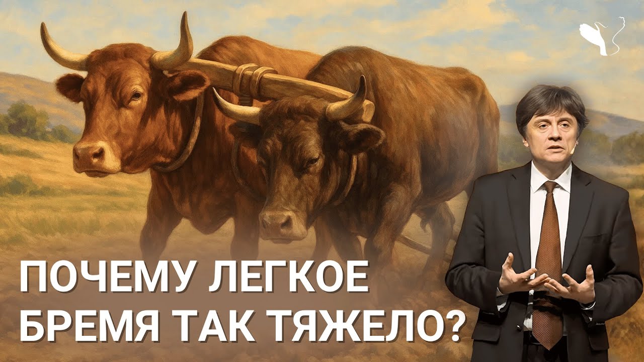 Невыносимая «легкость» христианства или почему «легкое бремя» так тяжело? | Виктор Судаков