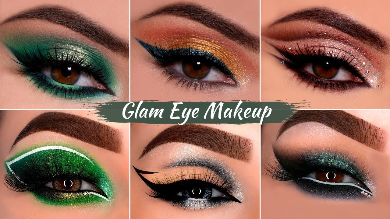 Glam Eye Makeup Ideas - Delineados de ojos - Ideas de Maquillaje de Ojos Glamuroso ✨