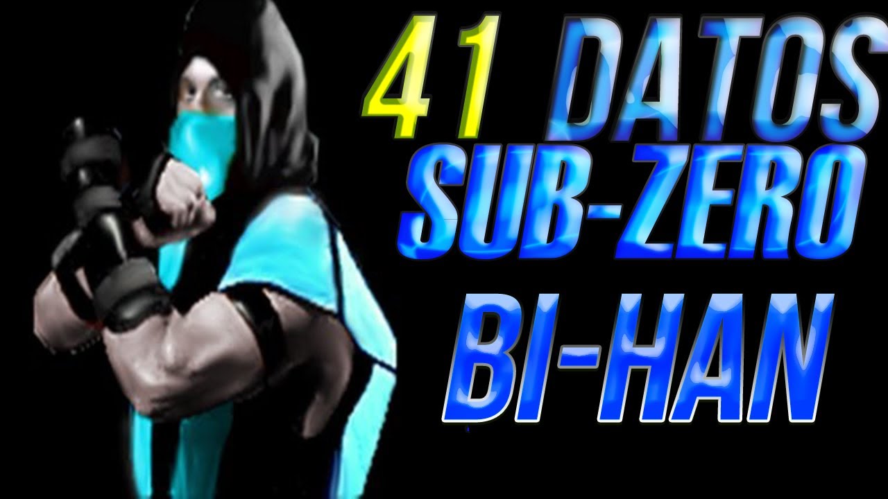 41 DATOS CURIOSOS DE SUB ZERO (Bi-Han) - Mortal Kombat (TODA LA SAGA)