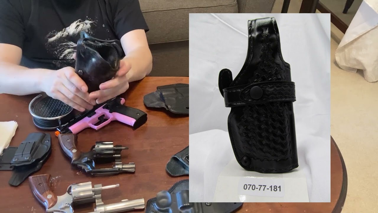 S&W .38 K Frame Model 10, Model 64 Revolver 4 in/ Snub Holster Ideas/Duty Holster