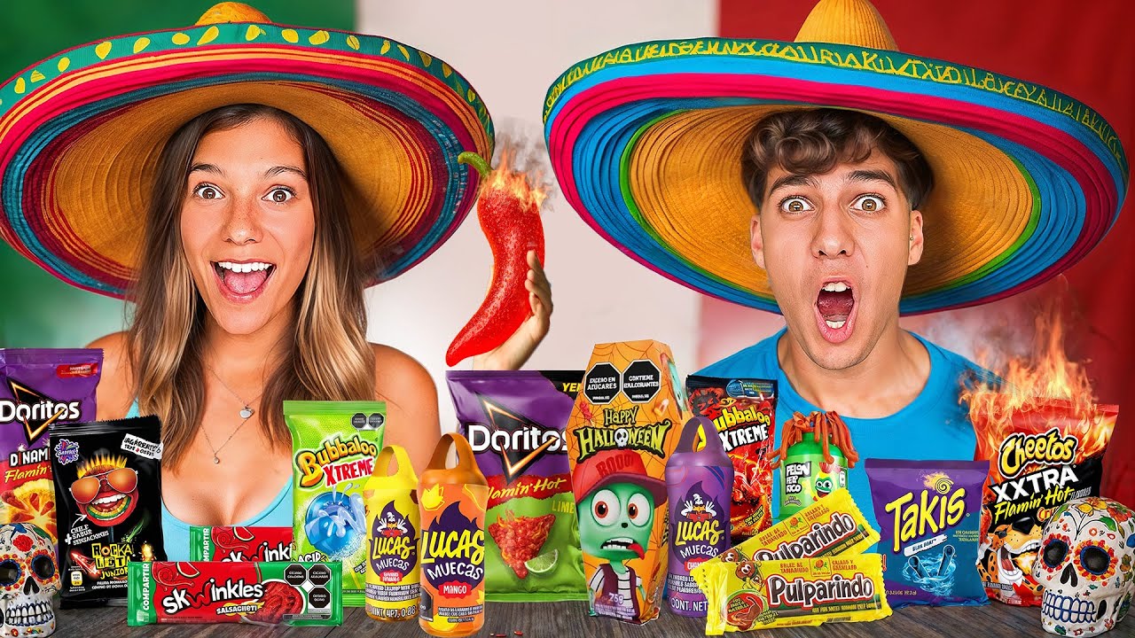 PROBANDO DULCES MEXICANOS