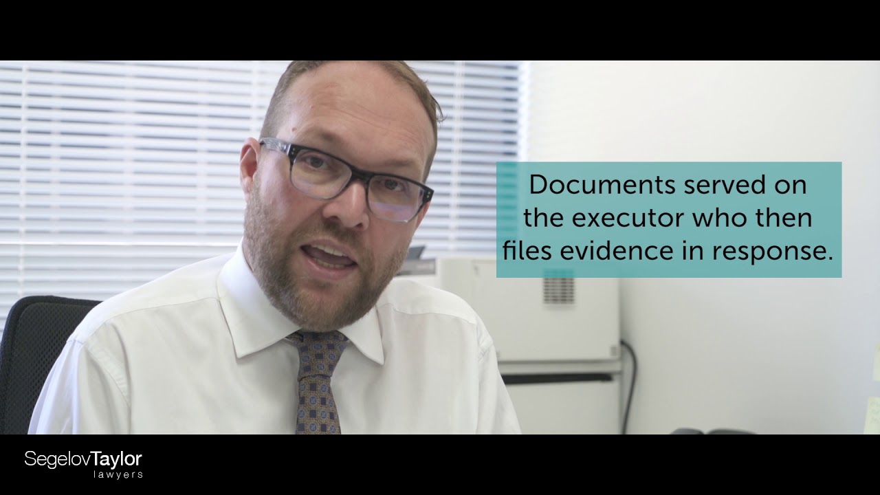 What is the process for contesting a will