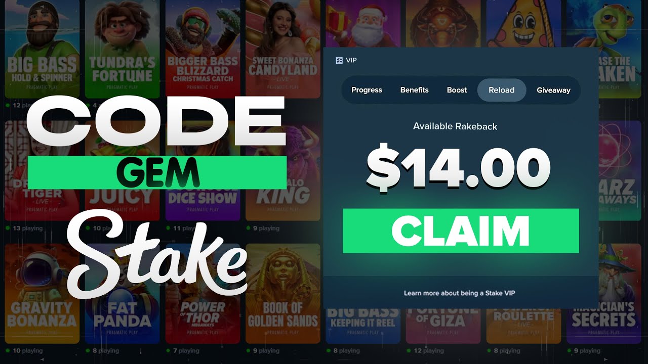 Stake Referral Welcome Bonus  - $14 Promo Code