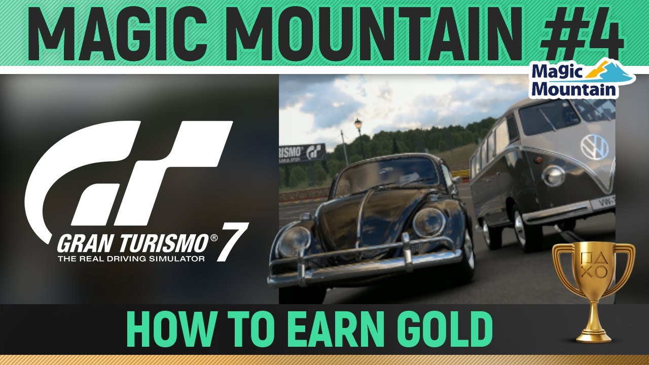 Gran Turismo 7 - Mountain climbing against the Samba Buses - Magic Mountain 🏆 How to Earn Gold Guide